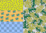 create custom seamless patterns for wallpaper, textile, and home decor